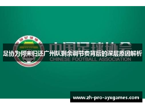 足协为何未归还广州队剩余调节费背后的深层原因解析